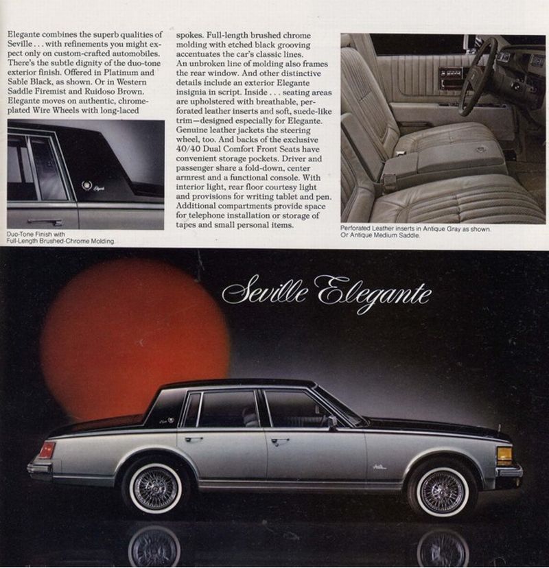 1978 Cadillac Brochure Page 7